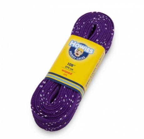 Howies colored Wax Molded Tip laces Schnürsenkel purple